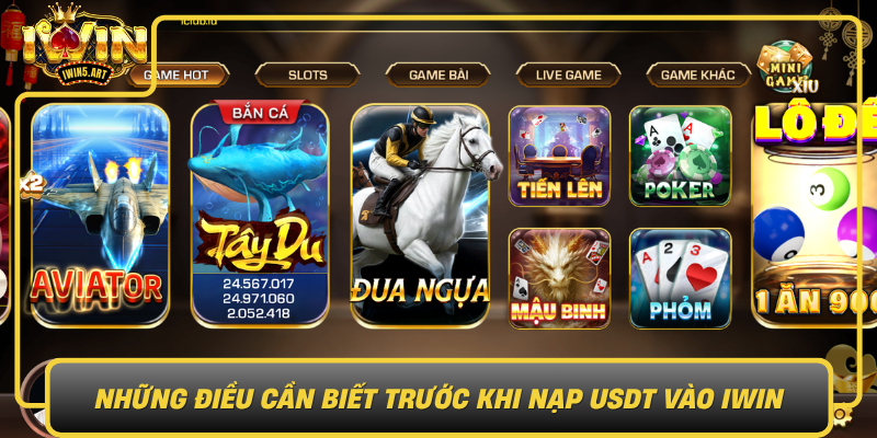 Nhung Dieu Can Biet Truoc Khi Nap Usdt Vao Iwin0