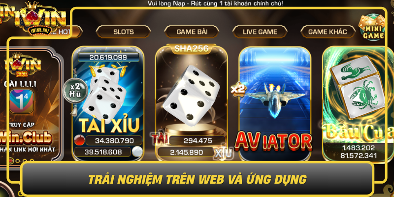 Trai Nghiem Tren Web Va Ung Dung