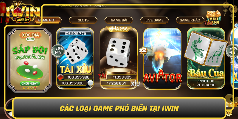 Về Chúng Tôi – Khám Phá Nền Tảng IWIN Dành Cho Game Thủ Việt 2 Cac Loai Game Pho Bien Tai Iwin0